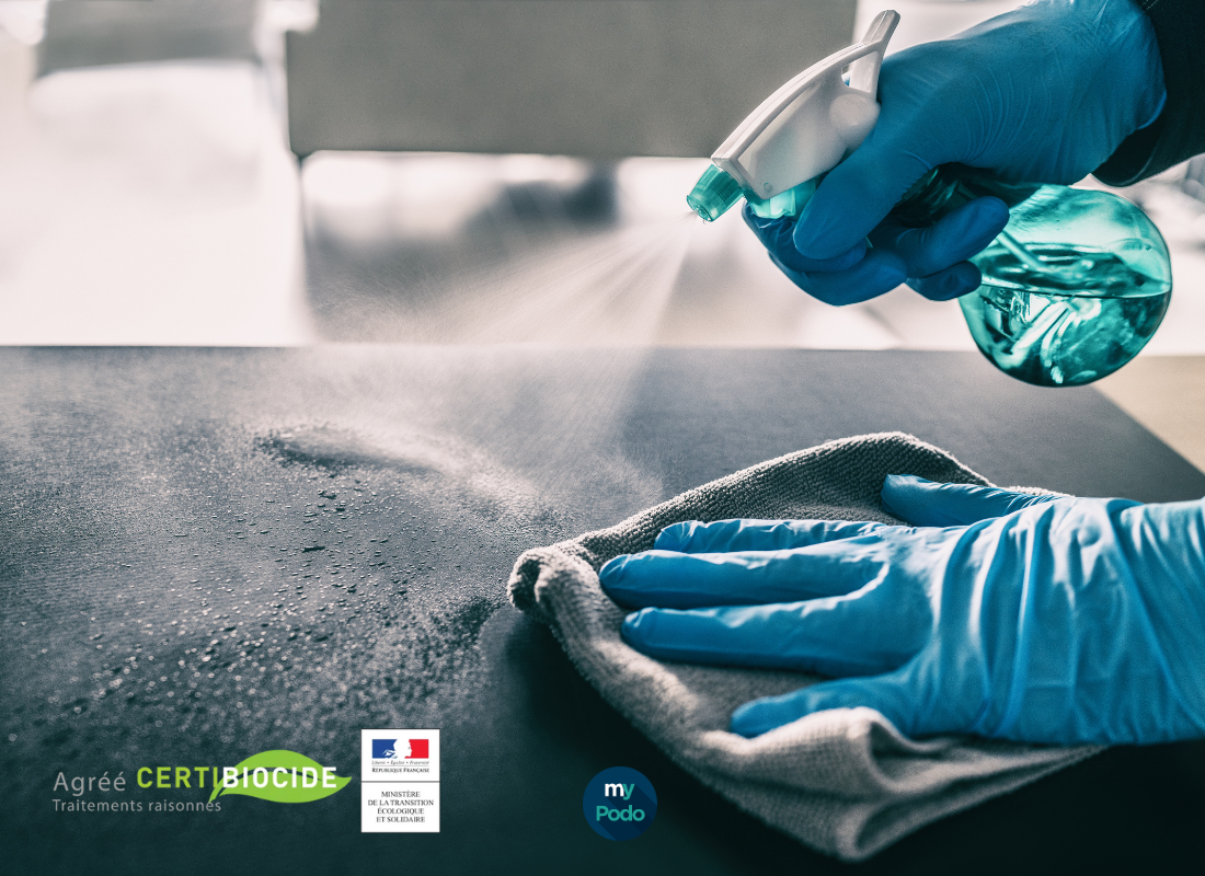 Certibiocide : report de l’entrée en vigueur pour les pédicures-podologues au 1er juillet 2027 - My Podologie