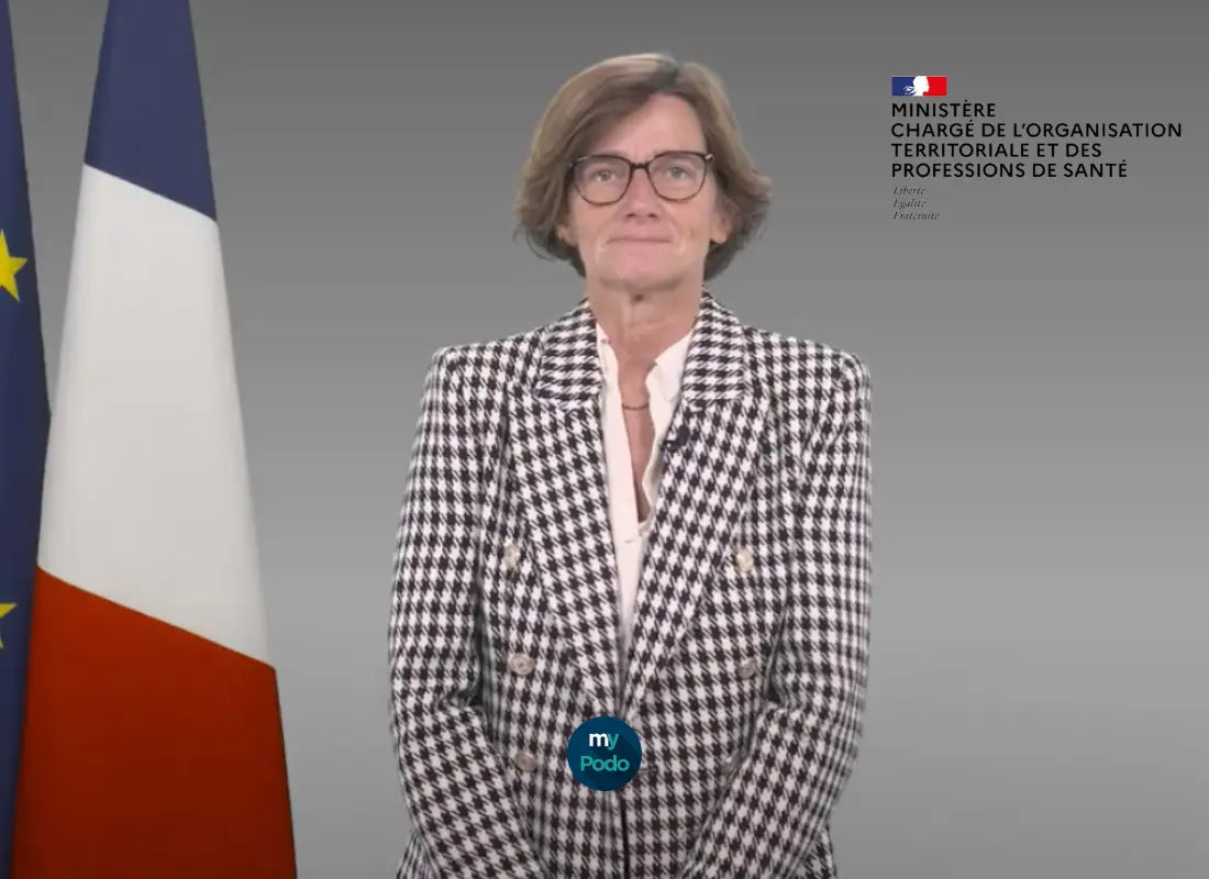 Discours d'ouverture des Entretiens de Podologie 2023 par Agnès Firmin Le Bodo - My Podologie