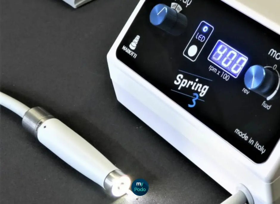 Remplacer la protection en silicone de la pièce à main de votre micromoteur Vortix ou Spring My Podologie
