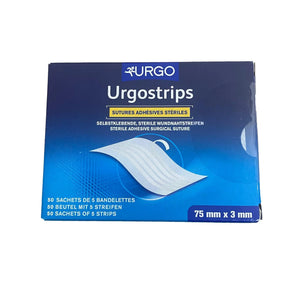 1 Pouch of sterile adhesive surgical sutures - UrgoStrips - Urgo Urgo