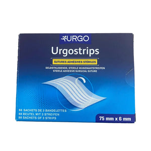1 Pouch of sterile adhesive surgical sutures - UrgoStrips - Urgo Urgo