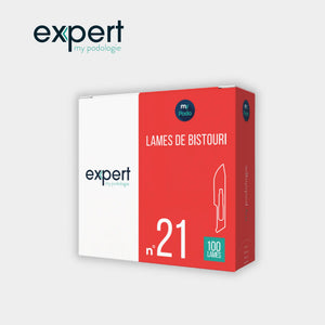 100 Sterile Scalpel Blades - Expert by My Podologie Expert 