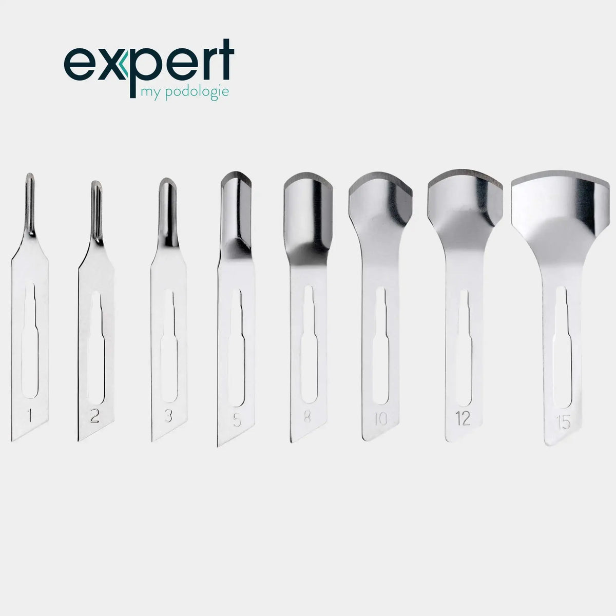 100 Sterile gouge blades - Expert by My Podologie
