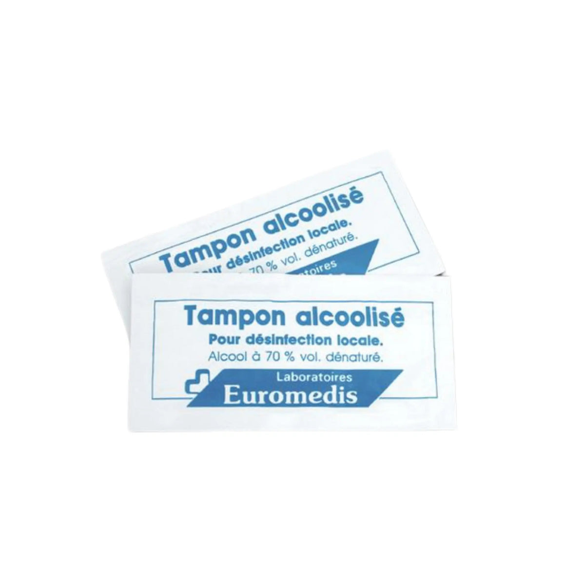 100 Alcohol Pads 70° - Euromedis - My Podology