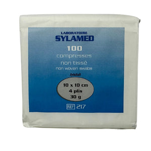 100 non-sterile non-woven compresses - 30g/m2 - Essential by My Podologie