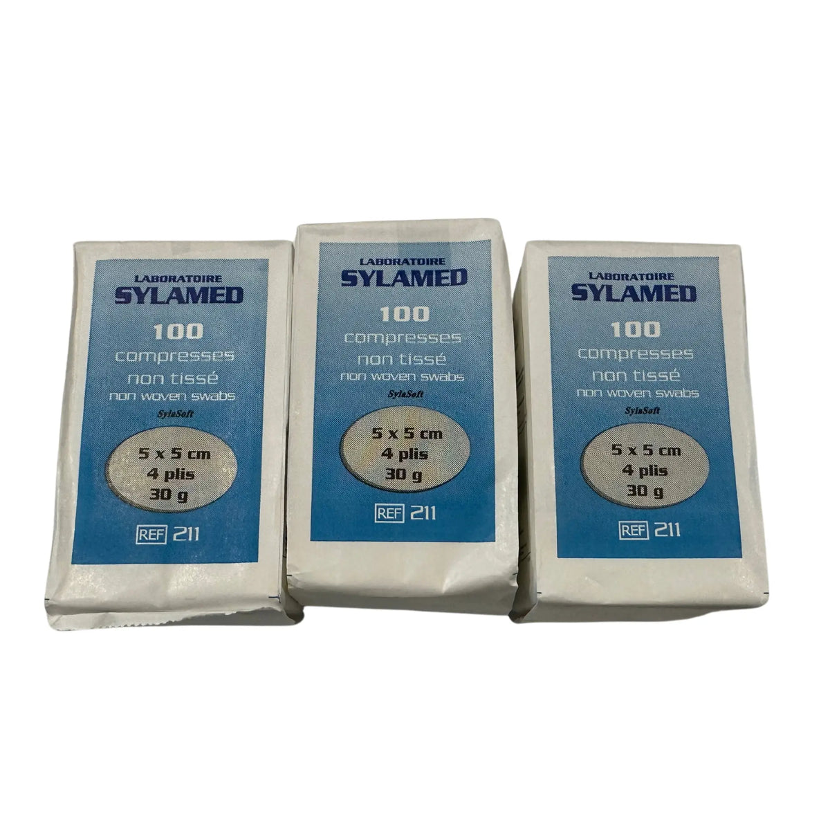 100 non-sterile non-woven compresses - 30g/m2 - Essential by My Podologie