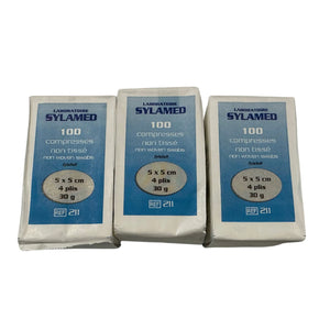 100 non-sterile non-woven compresses - 30g/m2 - Essential by My Podologie