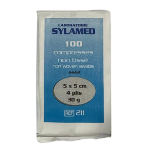 100 non-sterile non-woven compresses - 30g/m2 - Essential by My Podologie