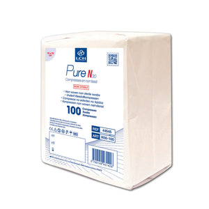 100 non-sterile non-woven compresses - LCH - Different sizes
