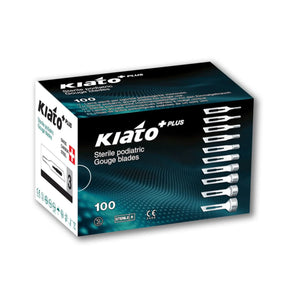 100 hojas de gubia esterilizadas - Kiato + Kiato 
