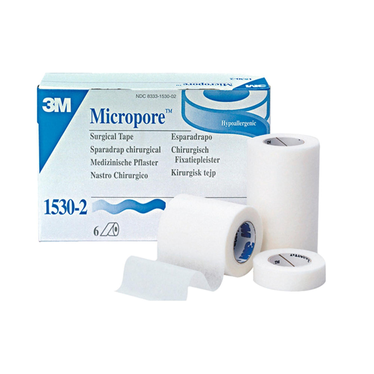 3M Micropore Plaster - Surgical strips - 4 sizes available - 3M