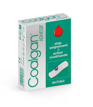 12 apósitos hemostáticos estériles Coalgan - Laboratoires Brothier Coalgan 
