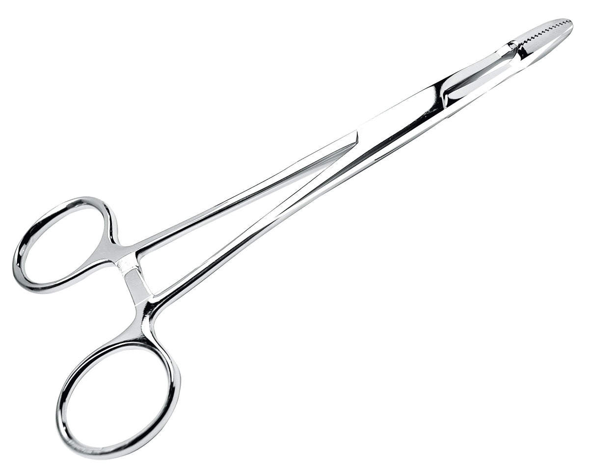 Péan forceps with ribbed jaws