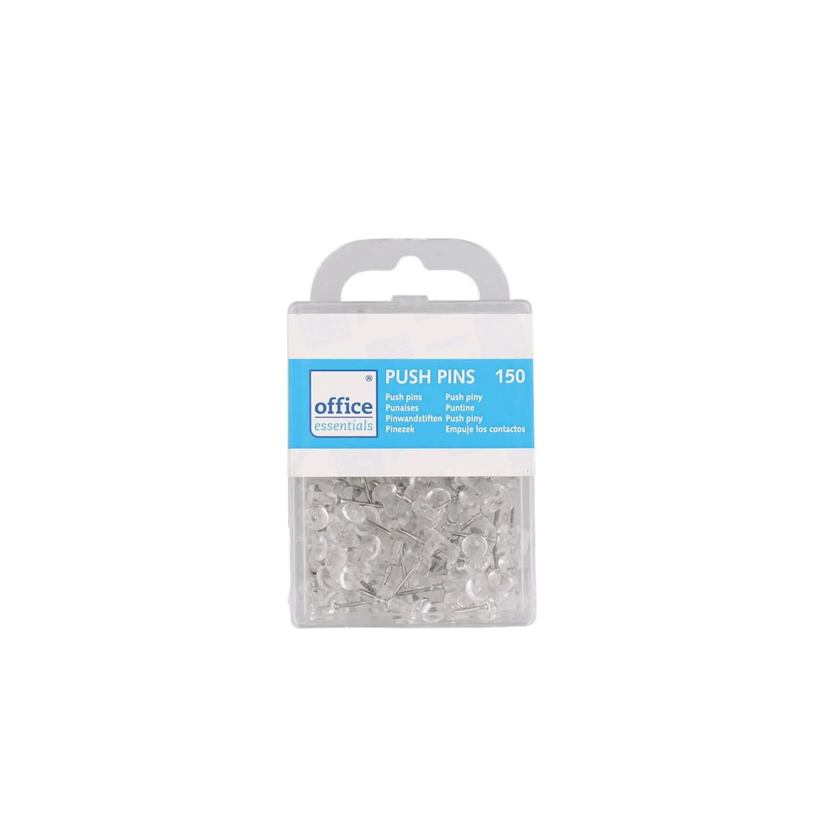 150 Pushpins - 2 different colors - Office Essentials