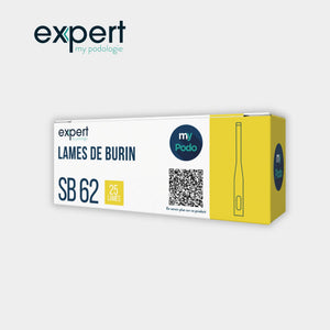 25 Chisel Blades - Expert by My Podologie Expert 