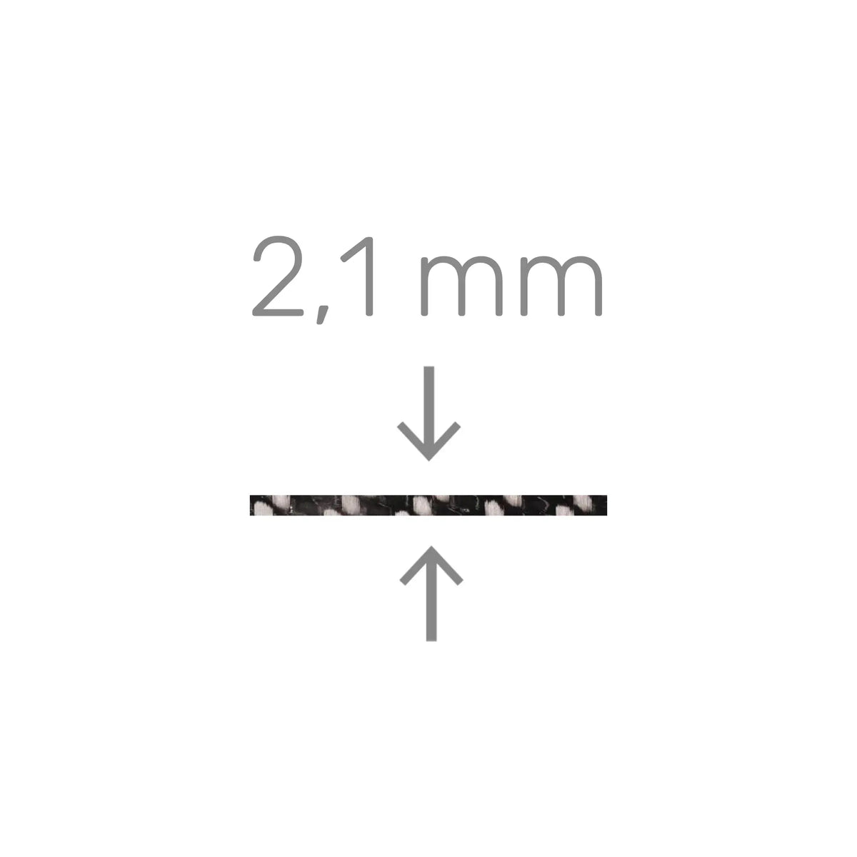 My Carbon Fiber - Carbon fiber - 0.8 mm / 2.1 mm - My Podiatry