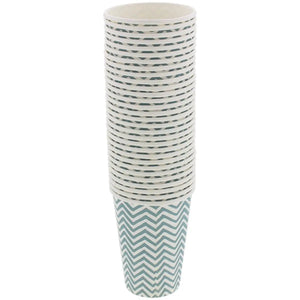 30 cardboard cups of 200ml - random color