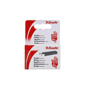 3000 Staples - 24/6 Format - Esselte