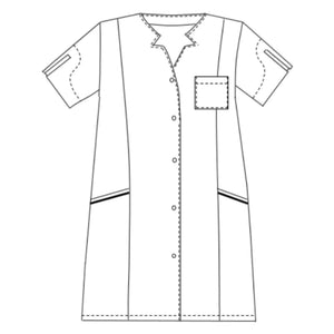 Monica - Blouse 3/4 - Manches courtes - Femme - 85 cm My Blouse