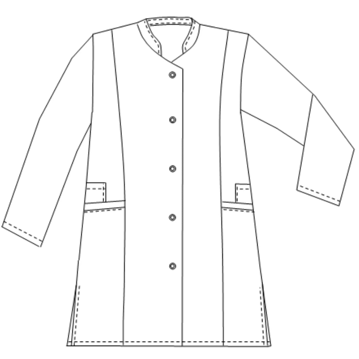 Candice - 3/4 blouse - Long sleeves - Women - 85 cm My Blouse
