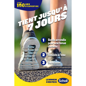 5 Pansements Hydrocolloïdes Talons - Grand Format pour Ampoules - Scholl Scholl 
