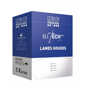 500 hojas gubia N°1 - Elitech by Eloi Eloi Podologie 