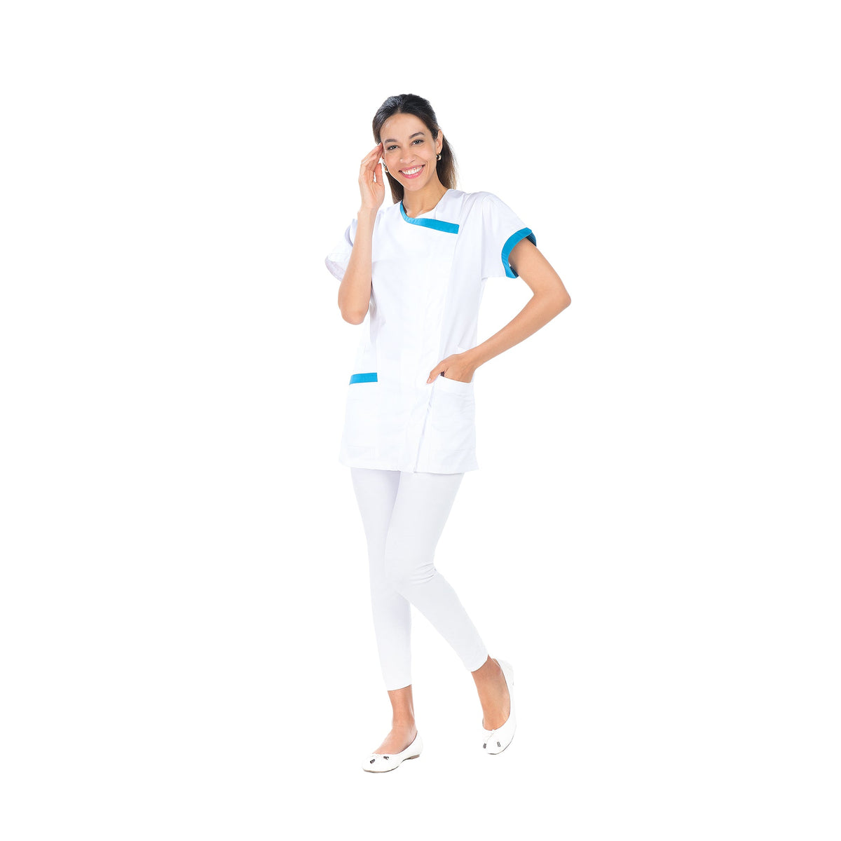 Dalhia - Túnica - Manga corta - Mujer - 75 cm