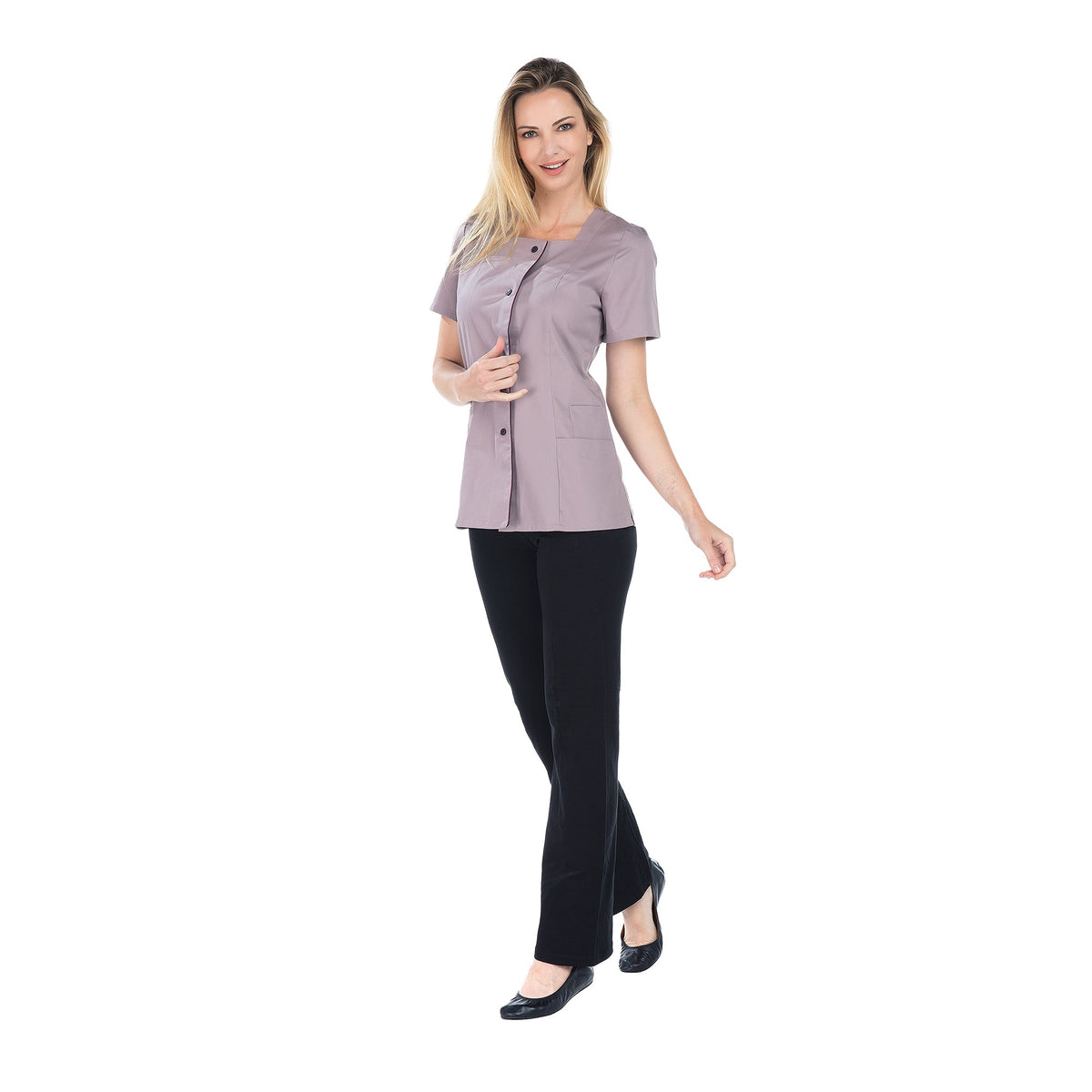 Léa - Tunic - Short sleeves - Women - 70 cm