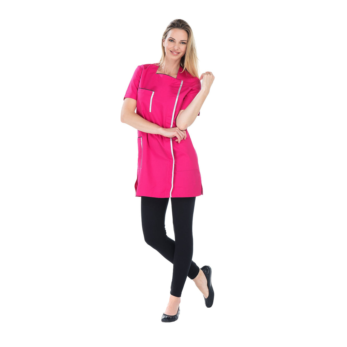 Iris - 3/4 blouse - Short sleeves - Women - 85 cm