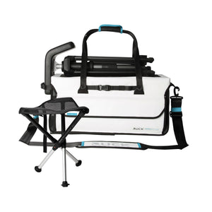 Pack Work case with stool and folding footrest - Ruck