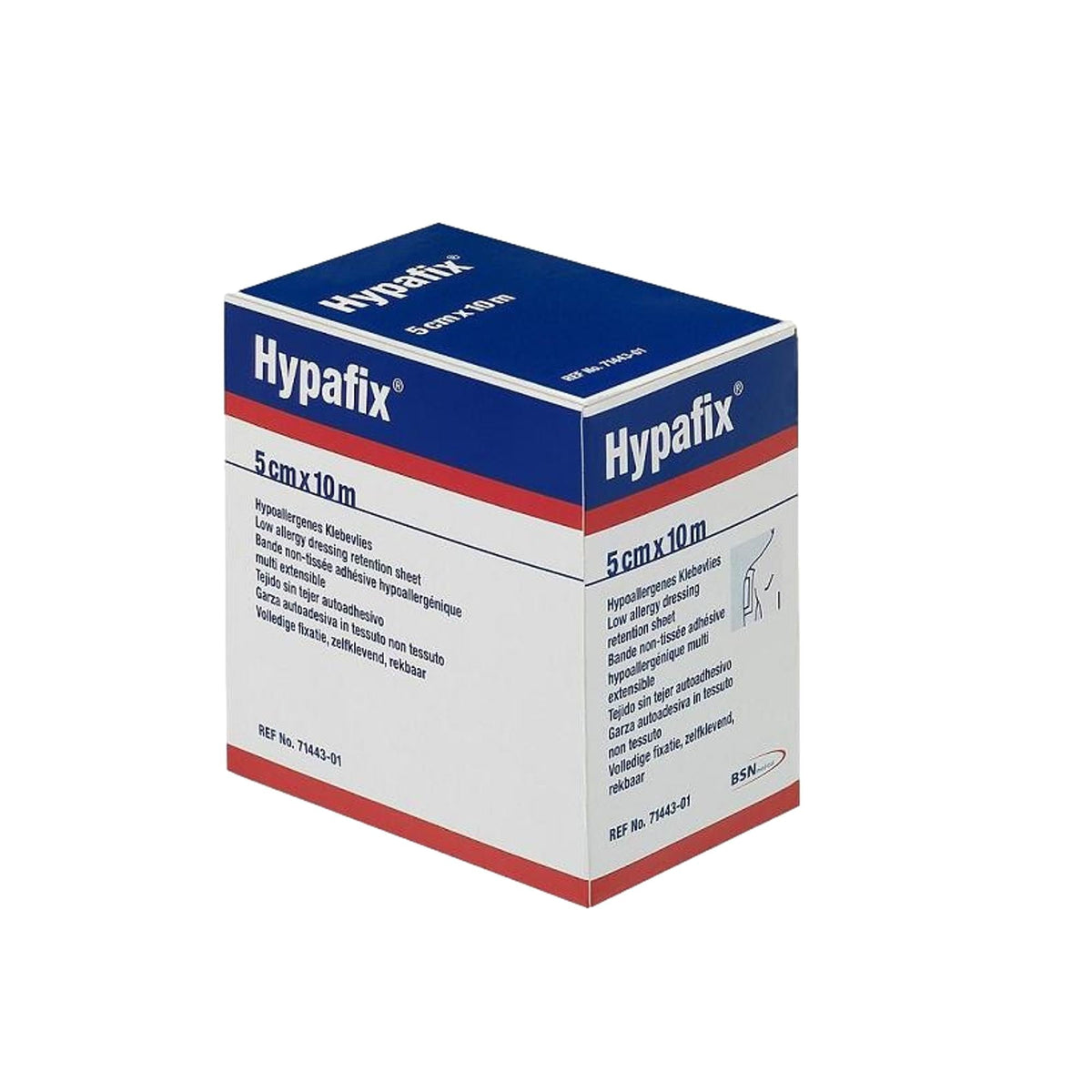 Hypafix multi-extensible non-woven adhesive tape - 4 dimensions - BSN Medical 