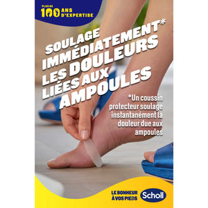 5 Pansements Mix Hydrocolloïdes Talons/Orteils - Scholl Scholl 