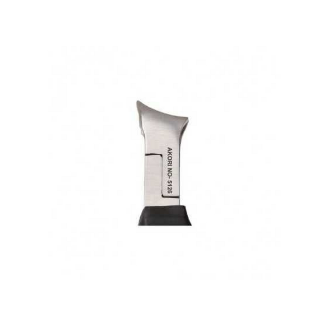 Alicates para uñas ergonómicos - Negro - Corte cóncavo - 13 cm - Acero inoxidable - Akori