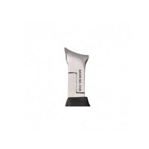 Alicates para uñas ergonómicos - Negro - Corte cóncavo - 13 cm - Acero inoxidable - Akori