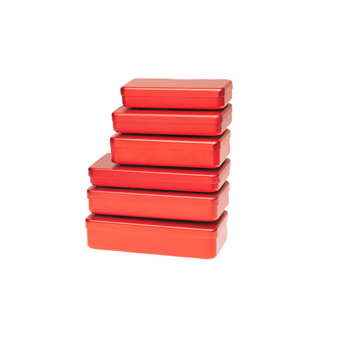 Red aluminum instrument box