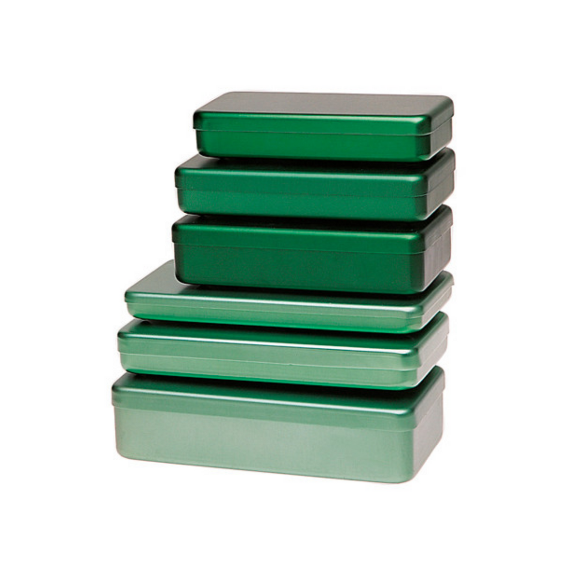 Green aluminum instrument box