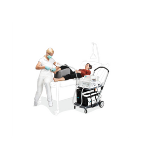 Foot lift cushion for care in a bed - Ruck