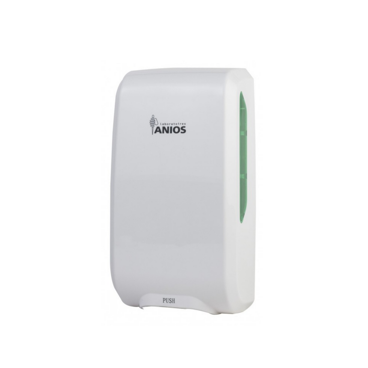 CPA wall dispenser for 1 L CPA bottle - Manual or Electronic - White - Anios