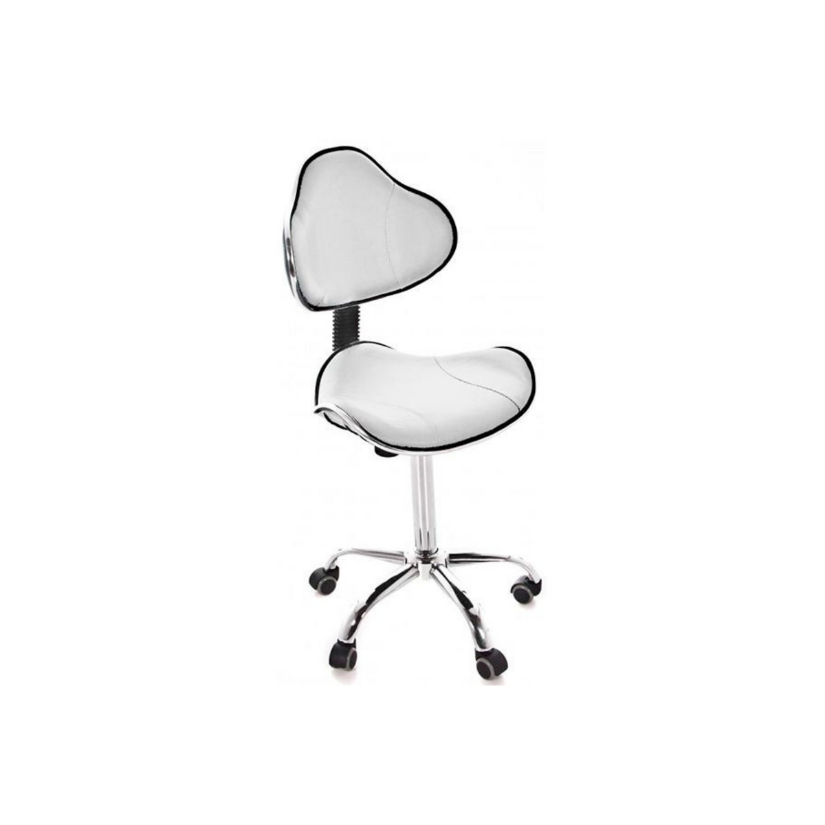 Ergonomic gas lift stool - 5 casters