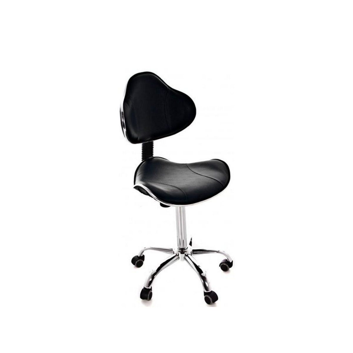 Ergonomic gas lift stool - 5 casters