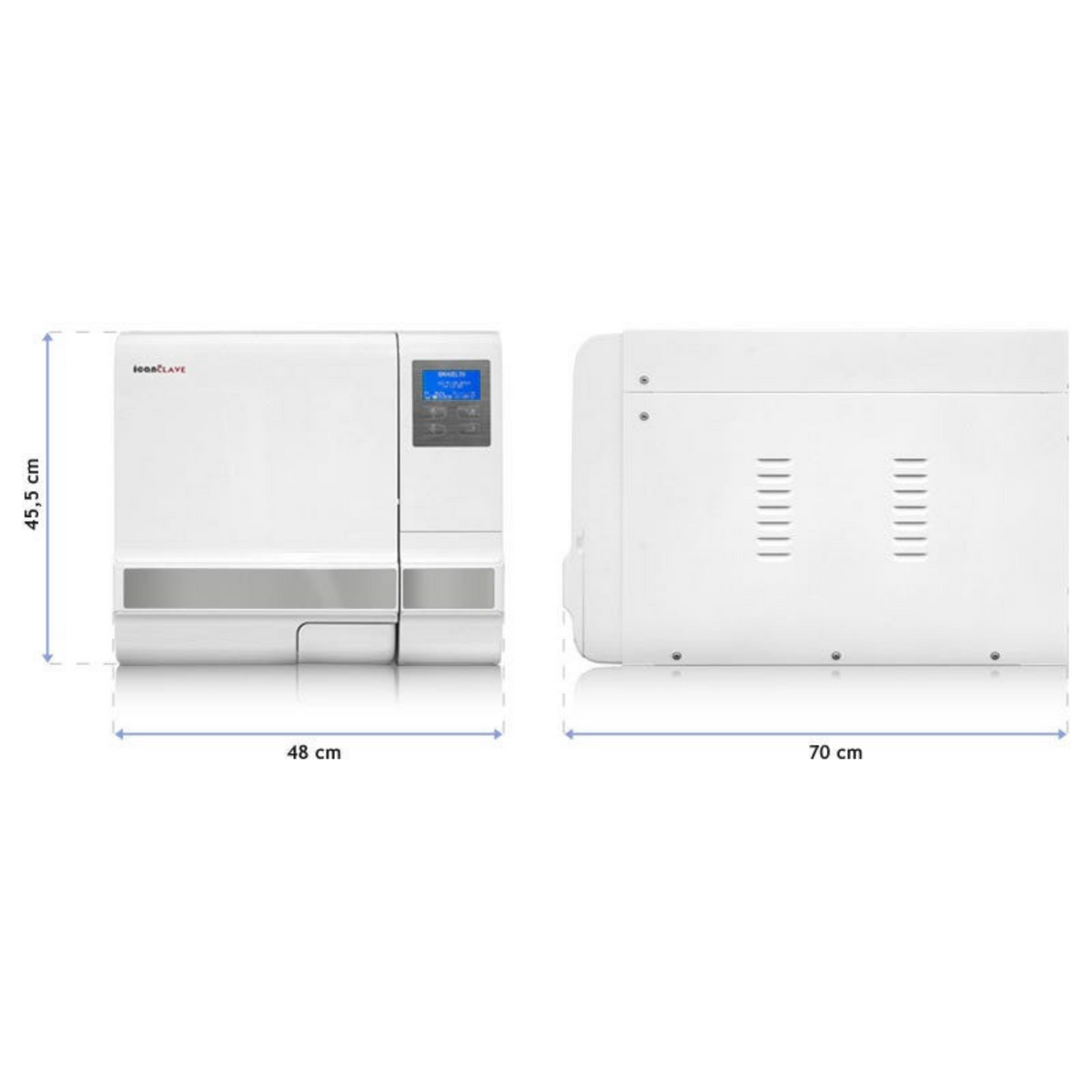 Autoclave 23 Liters Class B with USB white