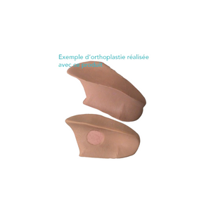 Orthoplasty silicone - Very soft hardness - Shore A 5 - Silipod Protecsil