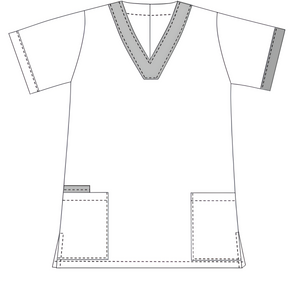 Dan - Tunic - Short sleeves - Unisex - 75 cm