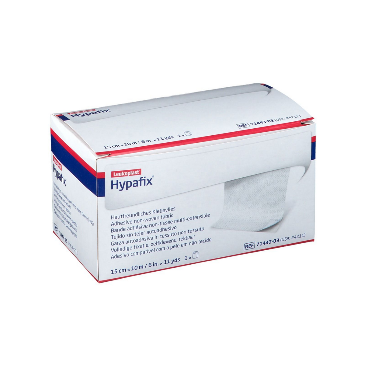 Hypafix multi-extensible non-woven adhesive tape - 4 dimensions - BSN Medical 