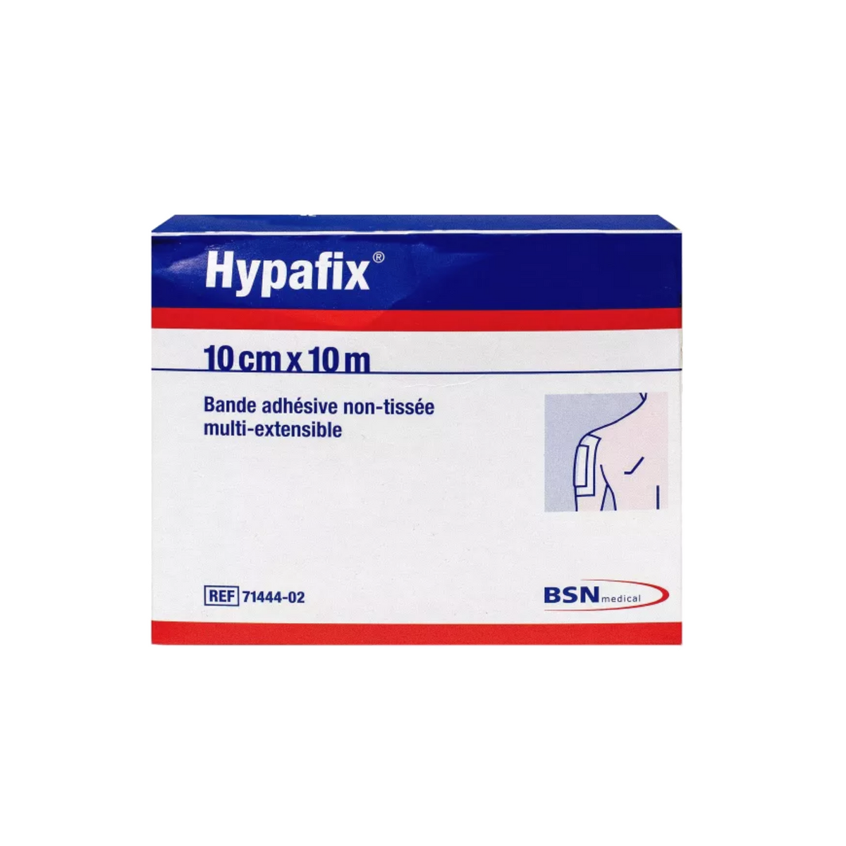Hypafix multi-extensible non-woven adhesive tape - 4 dimensions - BSN Medical 