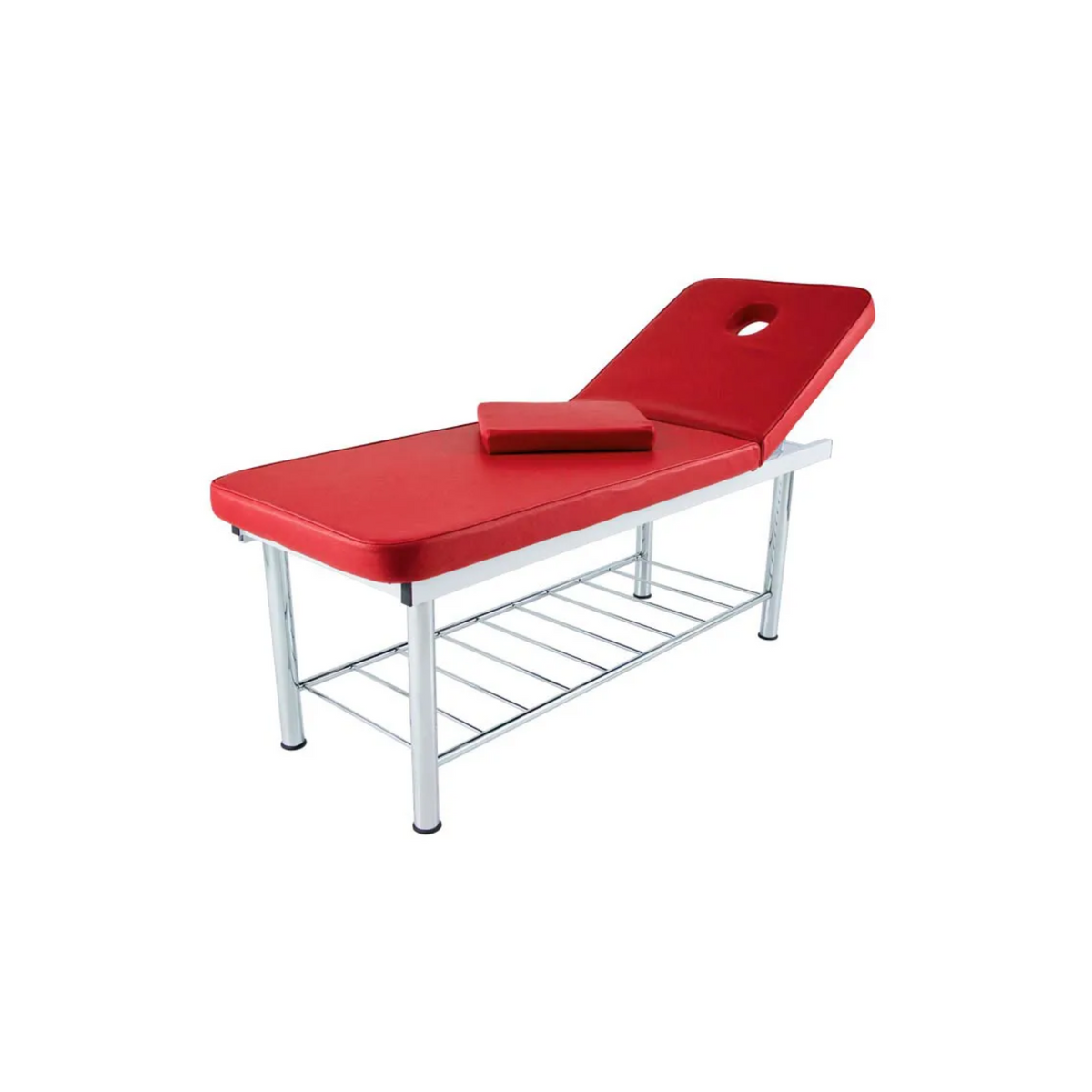 Fixed massage table 2 steel panels - 5 colors 