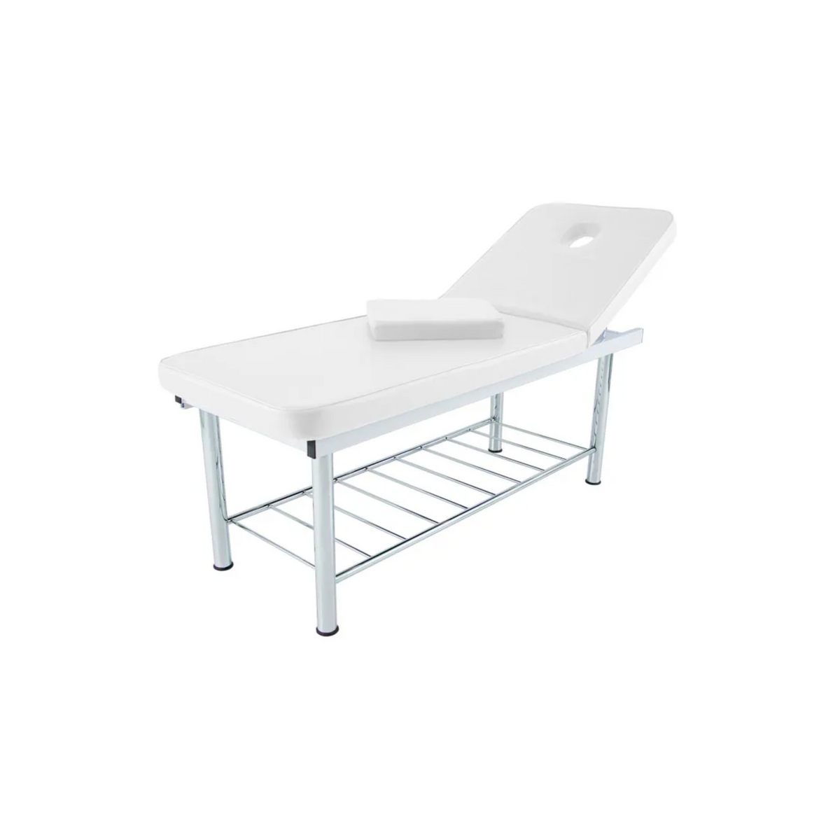 Fixed massage table 2 steel panels - 5 colors 