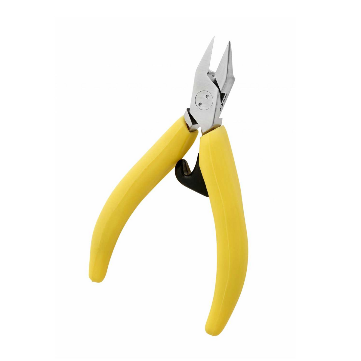 Ergonomic nail pliers - Yellow - Straight cut 15 mm - Flat jaws - 13 cm - Stainless steel - Akori