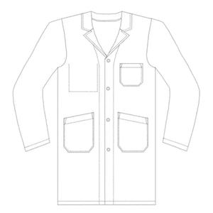 HMLR - Long blouse - Long sleeves - Men - 105 cm