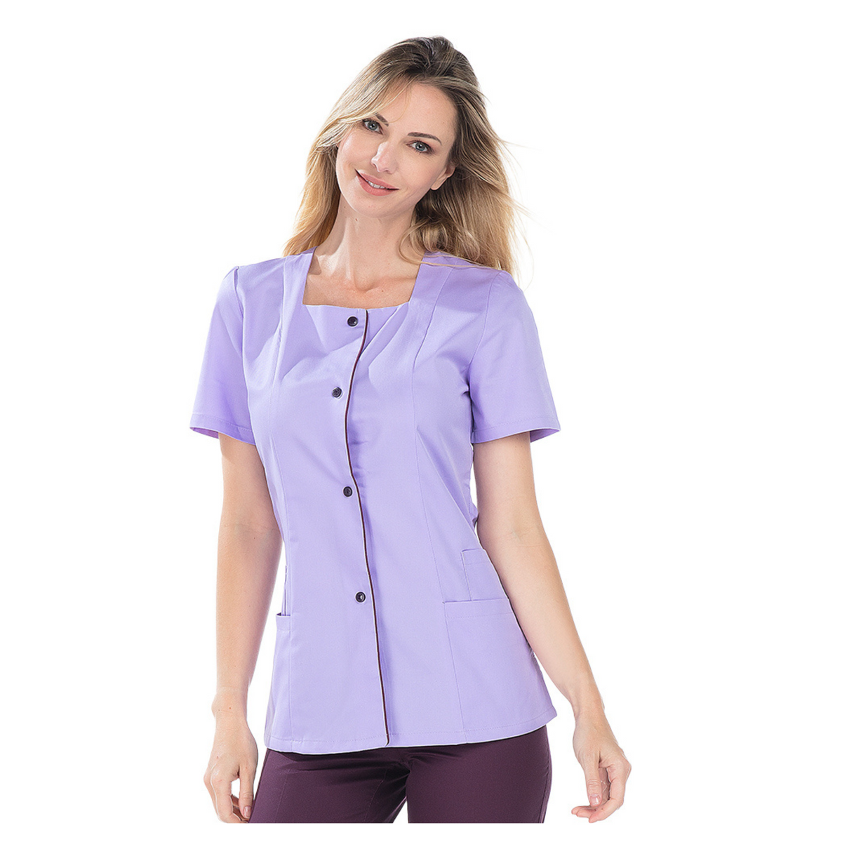 Léa - Tunic - Short sleeves - Women - 70 cm